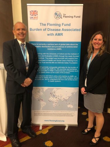 Associate Dean Andy Stergachis (pictured here with Dr. Catrin Moore from the GRAM team) was an invited delegate at the Call to Action on Antimicrobial Resistance 2018 held in Accra, Ghana.